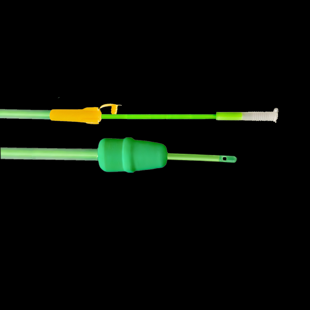 Vigorvet Post Cervical catheter with handle for gilt with soft tip